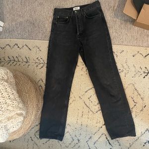 Agolde 90s high rise boyfriend jean size 25